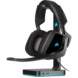 Corsair Void Elite Carbon Black Usb Wired Premium Gaming Headset Ca-9011203-Ap