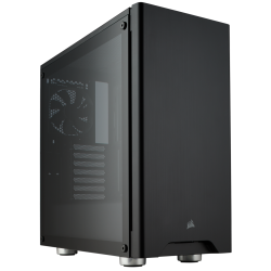 Corsair Carbide Series 275R Tempered Glass Mid-Tower Gaming Case 2x 120mm Fans, 2x USB 3.0 (275R-Black)