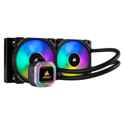 Corsair Liquid Cpu Cooler: H100i Rgb Platinum 240mm Liquid Cooler Two Ml Pro