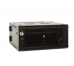 4cabling 4ru 600mm Wide X 600mm Deep Hinged Wall Mount Server Rack 002.013.0455