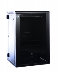 4cabling 18ru 600mm Wide X 600mm Deep Hinged Wall Mount Server Rack 002.013.1860