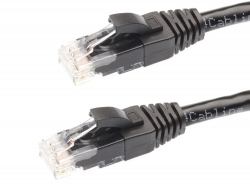 4cabling 5m Cat 5e Ethernet Network Cable: Black 004.001.2007