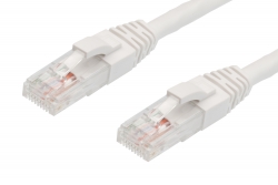 4cabling 2.5m Cat 6 Ethernet Network Cable: White 004.002.3017
