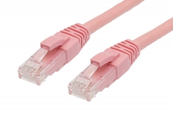 4cabling 0.5m Cat 6 Ethernet Network Cable: Pink 004.002.7002