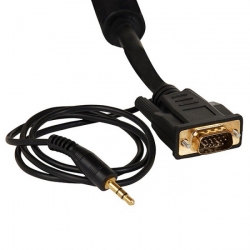 4cabling Svga Cable With 3.5mm Audio: 3m Lc1380 004.020.0019