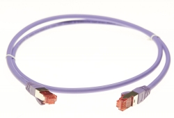 4cabling 3m Cat 6a S/ Ftp Lszh Ethernet Network Cable: Purple 004.100.4006