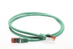 4cabling 0.25m Cat 6a S/ Ftp Lszh Ethernet Network Cable: Green 004.100.8001