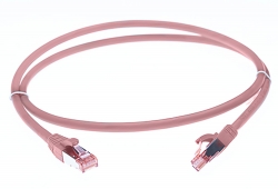 4cabling 1m Cat 6a S/ Ftp Ethernet Network Cable: Pink 004.100.9003