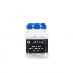 4Cabling Cat6 Utp Rj45 Insta Crimp Plug 100 Pack 005.002.0046