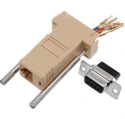 4cabling Rj45f To Db9f Adaptor Pk7015