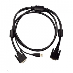 4Cabling 1.8M Usb Dvi Kvm Cable For 4Cabling Rackmount Dvi Kvm Switch Cvdi1802