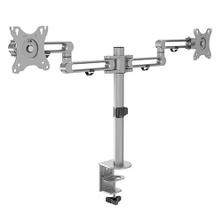 4Cabling Dual Monitor Premium Aluminum Articulating Monitor Bracket 012.001.1012