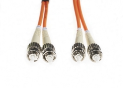4cabling 3m St-st Om1 Multimode Fibre Optic Cable: Orange Fl.om1stst3m