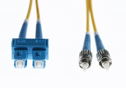 4cabling 10m Sc-st Os1 Singlemode Fibre Optic Cable: Yellow 015.005.3510