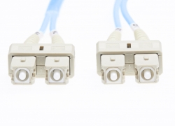 4cabling 2m Sc-sc Om4 Multimode Fibre Optic Cable: Blue 015.012.2402