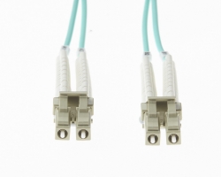 4cabling 1.5m Lc Flexi Boot - Lc Flexi Boot Om4 Multimode Fibre Optic Duplex Patch Lead 015.010.4102