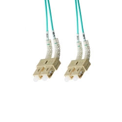 4cabling 1.5m Sc-sc Flexi Boot Om4 Multimode Fibre Optic Duplex Patch Leads 015.013.4102