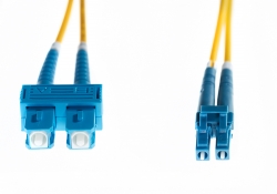 4C 2M Singlemode Fibre Optic Cable : Yellow (FL.OS2LCSC2M)