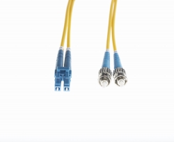 4Cabling 3M Lc-St Os1/ Os2 Singlemode Fibre Optic Cable : Yellow (Fl.Os2Lcst3M)