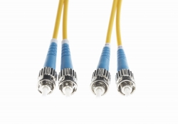 4Cabling 5M St-St Os1/ Os2 Singlemode Fibre Optic Cable : Yellow (Fl.Os2Stst5M)