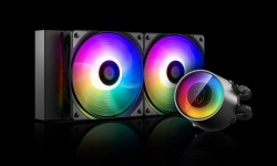 DeepCool Castle 240 Rgb V2 Enclosed Liquid Cooling System Dp-Gs-H12Ar-Csl240V2
