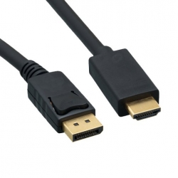 4cabling 3m Displayport Male To Hdmi Cable V1.4 Male: Black 022.002.0333