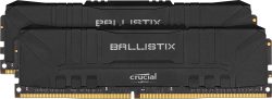 Crucial Ballistix 32GB Kit (2 x 16GB) DDR4-3200 Desktop Gaming Memory (Black) (Bl2K16G32C16U4B)