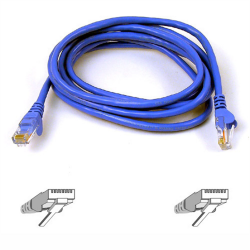 Belkin Cat6 Snagless Patch Cable 1m Blue A3l980bt01mblus