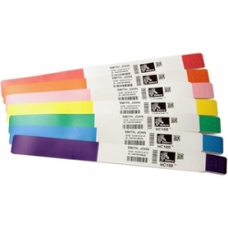 Zebra Z-band Comf Paediatr 25x178mm 500 Bands/ Cartr White Box Of 6 10011954k