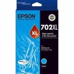 Epson 702Xl Cyan Durabrite Ink C13T345292