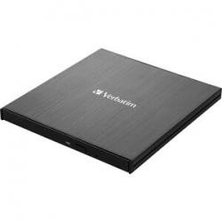 VERBATIM EXTERNAL SLIM BLURAY WRITER ULTRA HD 4K  TYPE C CONNECTION 43888