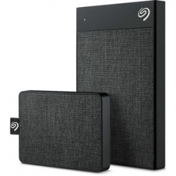 Seagate 500GB Ultra-Small BACK UP ONE TOUCH BLACK SSD (STJE500400)