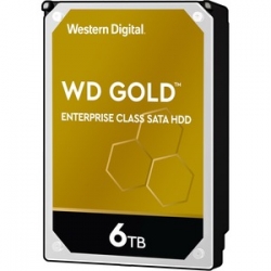 Western Digital Gold Enterprise Class SATA Hard Drive 6TB Gold 256 MB 3.5IN SATA 6GB/S 7200RPM (WD6003FRYZ)