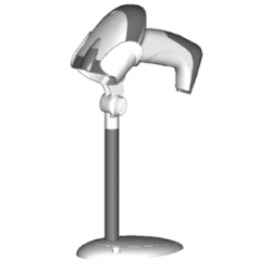 Datalogic Gryphon Hands Free Stand White Hands Free Retail Stand For White Gryphon D130/ 230