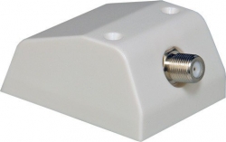 4cabling Single F Type Connector For Skirting Boards 05a2fu