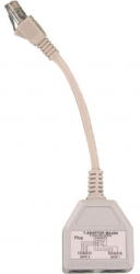 4cabling Cat 5e Rj45 Voice Data Cable Splitter (must Be Bought In Pairs) Cb-rj45-15