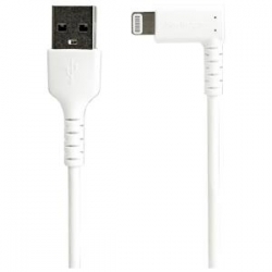 Startech Cable - White Angled Lightning To Usb 1M (Rusbltmm1Mwr)