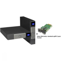 EATON 5PX 3000VA2700W 2U RckTwr UPS + Warranty+ standard uplift 5 year: 5 seri + Gigabit Network Card (1689563 + 2681792 + 43343)