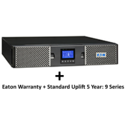 EATON 9PX 1000VA RACK/TOWER 10AMP + Warranty+ standard uplift 5 year: 9 seri (3973757 + 2681793)