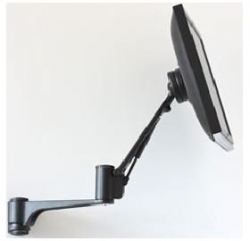 Atdec Sd-at-dw-bk Acrobat Articulated Arm Wall Mount/ Black. Fits Most Displays From 12" To 24"