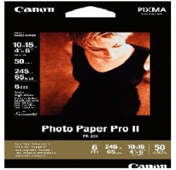 Canon Pr2014x6-50 Sheets, 245gsm Photo Paper Pro Ii Pr2014x6-50 