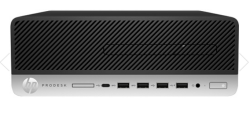 Bundle HP ProDesk 600 G5 Small Form Factor PC + Hp Portable Monitor (3Hx46Aa) 7Wk35Pa-Portable