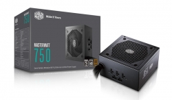 Coolermaster Masterwatt 80+ Bronze 750w Semi-modular Cable 120mm Silencio Fp Fan Mpx-7501-amaab-au
