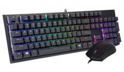 Coolermaster Masterset Rgb Mem-chanical Keyboard & 3500dpi Gaming Mouse Ms-121-kkmf1-us