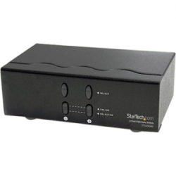 Startech 2 Port Vga Auto Switch - Vga Auto Switcher - Vga Auto Switch - 2 Port Vga Switch St122vgau