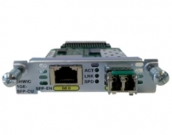 Cisco Ehwic 1 Port Dual Mode Sfp (10m/ 100m/ 1g)spare Ehwic-1ge-sfp-cu=