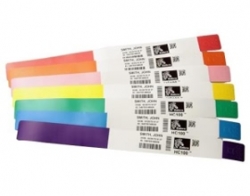 Zebra Z-band Fun Wristband 25x254mm 350 Band/ Cartr Yellow Box Of 6 10012713-2k