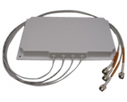 Cisco 2.4 Ghz 6 Dbi/ 5 Ghz 6 Dbi Directional Ant., 4-port, Rp-tnc Air-ant2566p4w-r