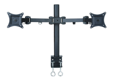 Speed Swivel 13" - 27" Dual Monitor Arm Up To 10Kg Per Each Vesa 100X100 Life Wty Mnt-Speed-Lcd482/D