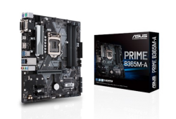 Asus Prime B365M-A Intel Lga-1151 Matx Mb Aura Sync Rgb Header Ddr4 2666Mhz M.2 Hdmi Sata 6Gbps Prime B365M-A